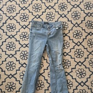 Vanilla Star Light Blue Flare Jeans